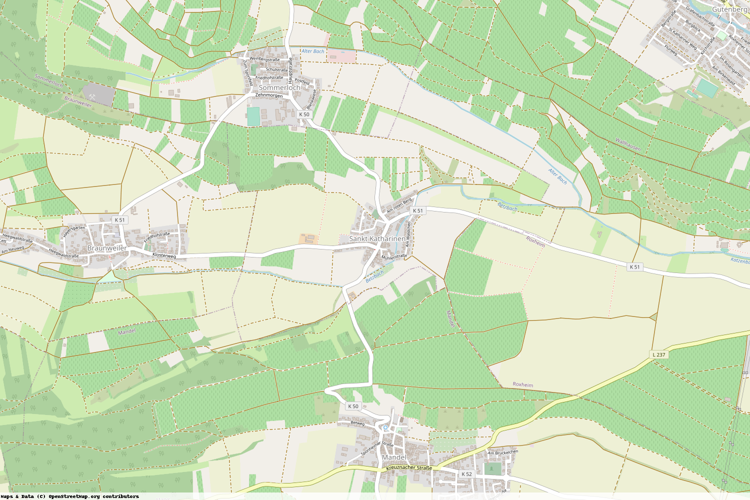 Ist gerade Stromausfall in Rheinland-Pfalz - Bad Kreuznach - Sankt Katharinen?