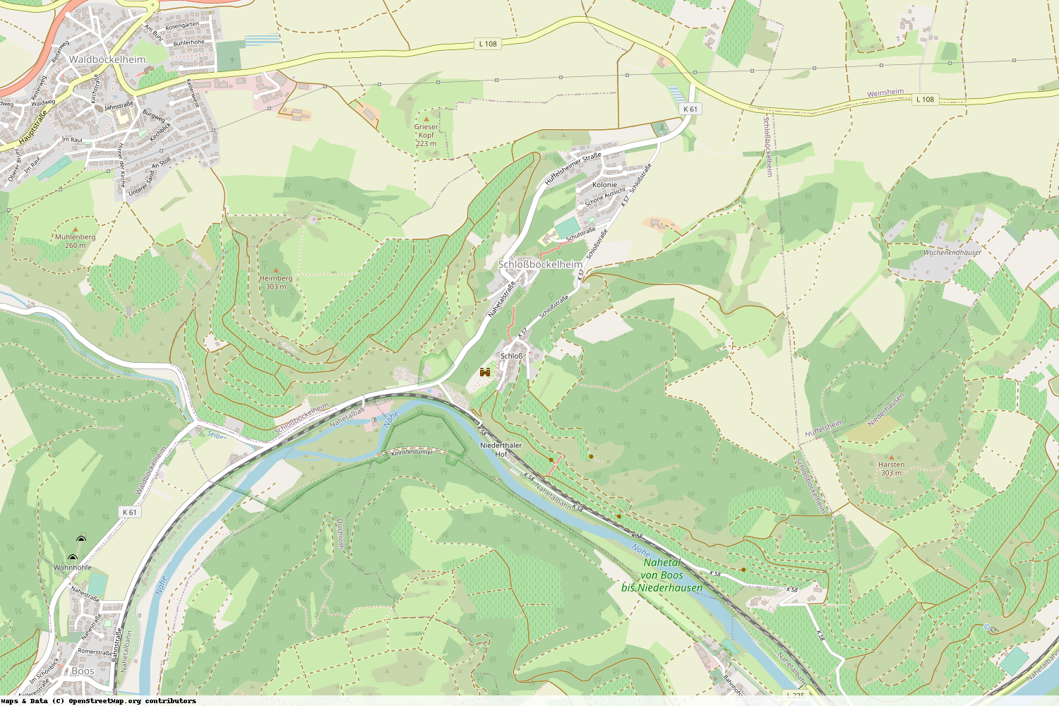 Ist gerade Stromausfall in Rheinland-Pfalz - Bad Kreuznach - Schloßböckelheim?