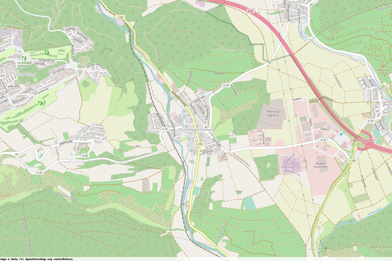 Ist gerade Stromausfall in Rheinland-Pfalz - Bad Kreuznach - Schweppenhausen?