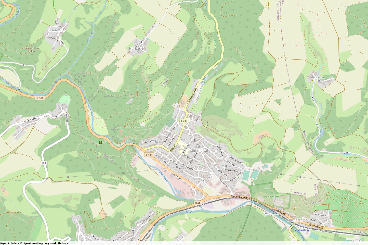 Ist gerade Stromausfall in Rheinland-Pfalz - Bad Kreuznach - Simmertal?