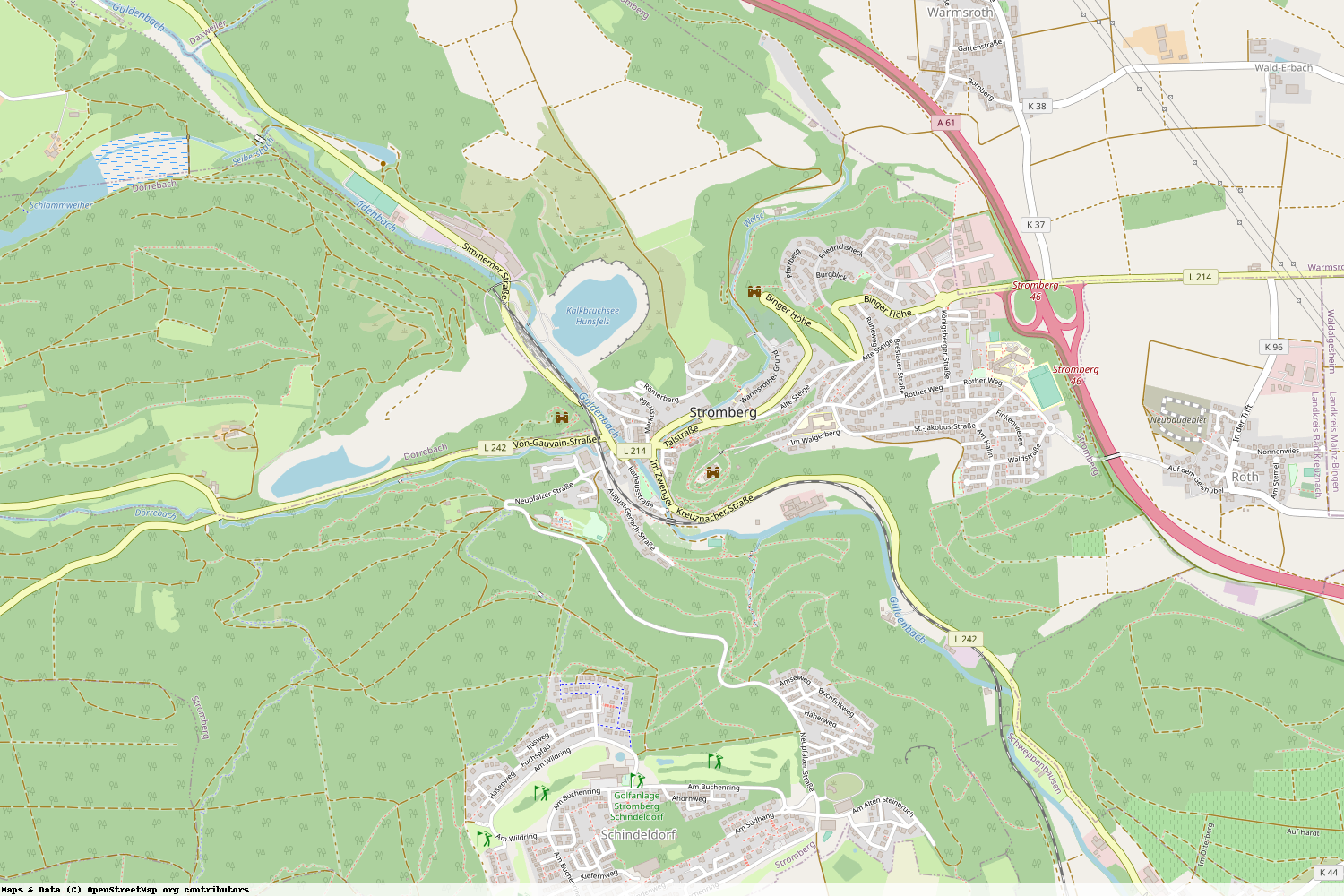 Ist gerade Stromausfall in Rheinland-Pfalz - Bad Kreuznach - Stromberg?