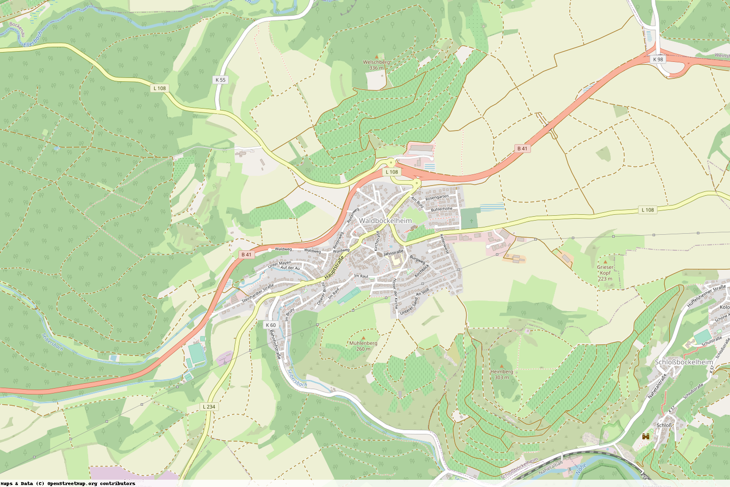 Ist gerade Stromausfall in Rheinland-Pfalz - Bad Kreuznach - Waldböckelheim?