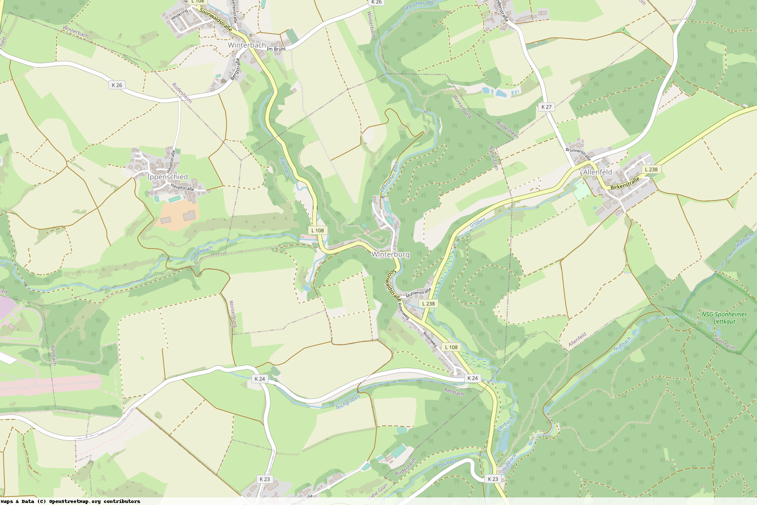 Ist gerade Stromausfall in Rheinland-Pfalz - Bad Kreuznach - Winterburg?