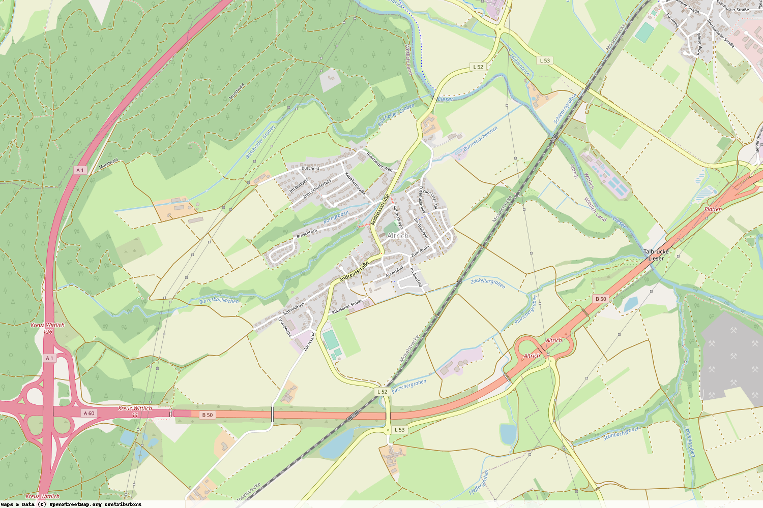 Ist gerade Stromausfall in Rheinland-Pfalz - Bernkastel-Wittlich - Altrich?