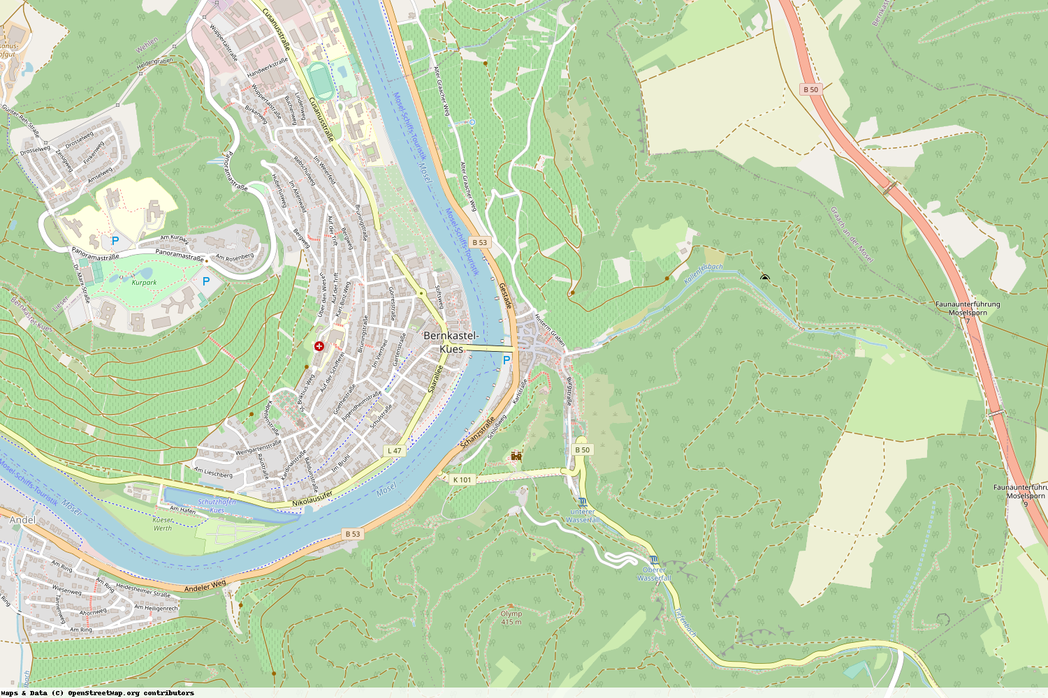Ist gerade Stromausfall in Rheinland-Pfalz - Bernkastel-Wittlich - Bernkastel-Kues?