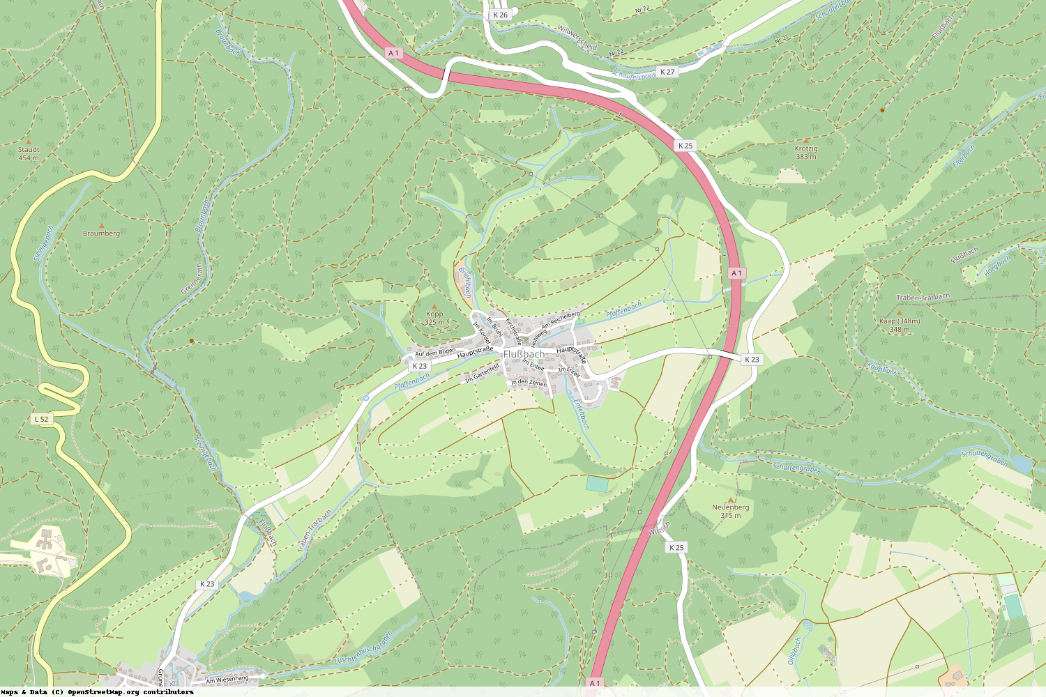 Ist gerade Stromausfall in Rheinland-Pfalz - Bernkastel-Wittlich - Flußbach?