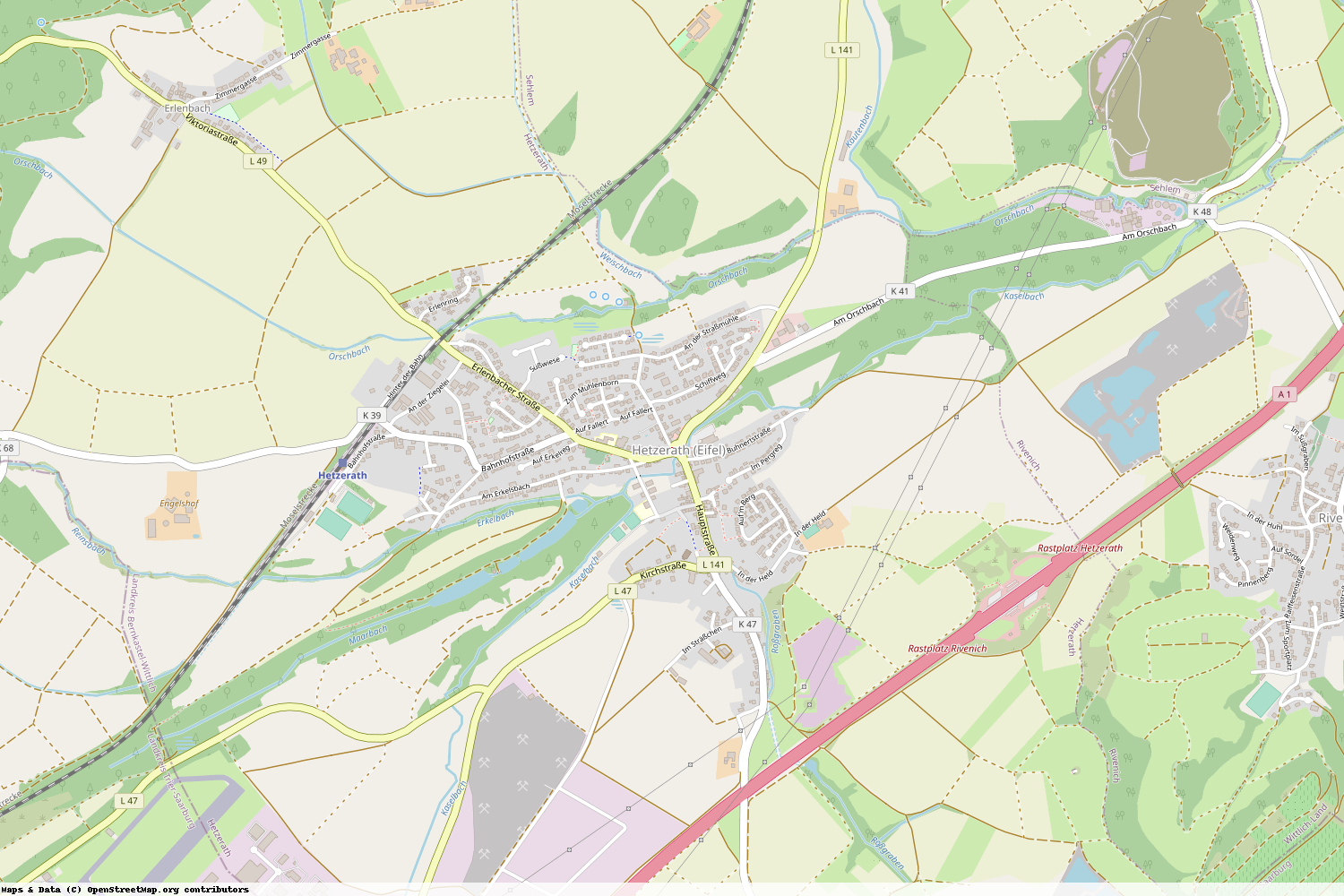 Ist gerade Stromausfall in Rheinland-Pfalz - Bernkastel-Wittlich - Hetzerath?