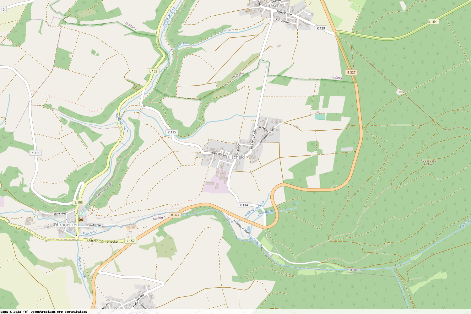 Ist gerade Stromausfall in Rheinland-Pfalz - Bernkastel-Wittlich - Hilscheid?