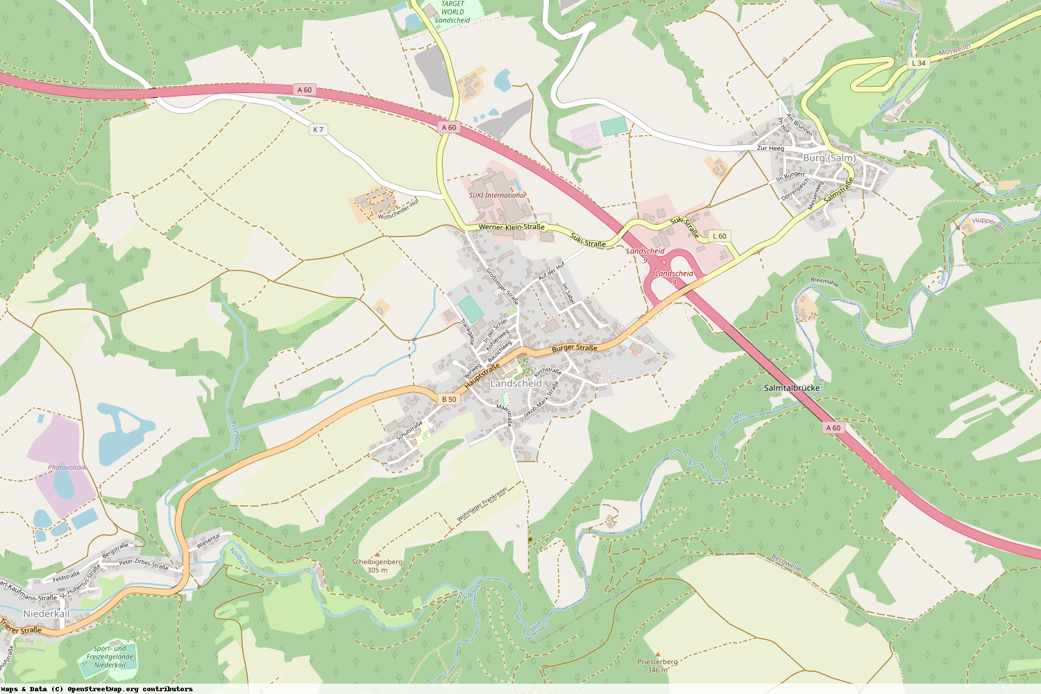 Ist gerade Stromausfall in Rheinland-Pfalz - Bernkastel-Wittlich - Landscheid?