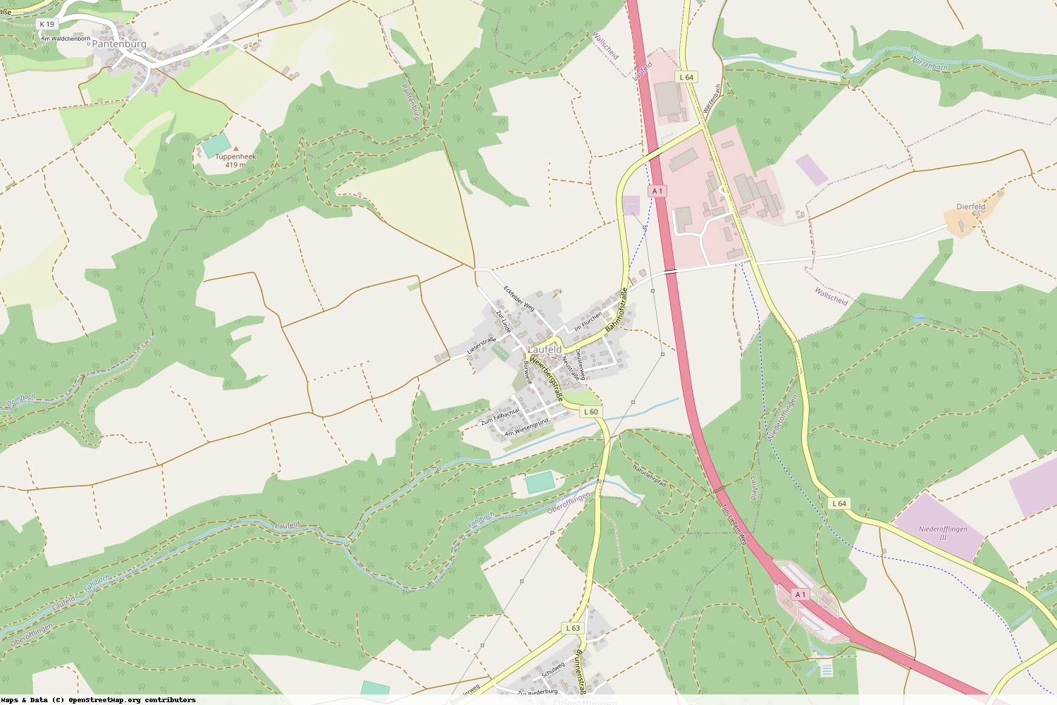 Ist gerade Stromausfall in Rheinland-Pfalz - Bernkastel-Wittlich - Laufeld?