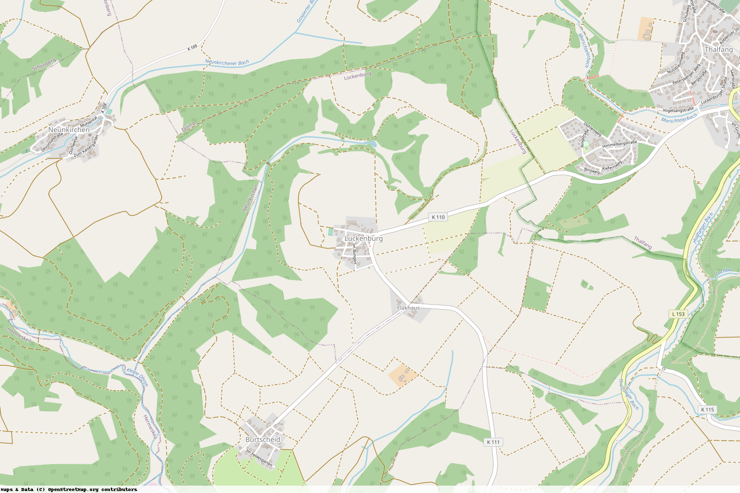 Ist gerade Stromausfall in Rheinland-Pfalz - Bernkastel-Wittlich - Lückenburg?