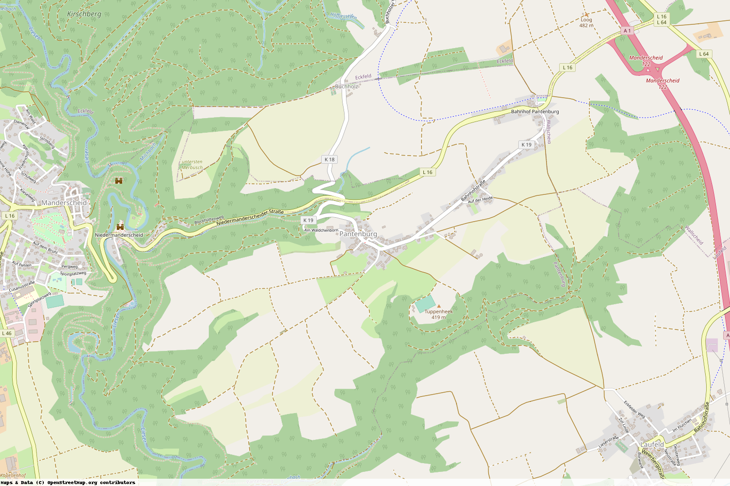 Ist gerade Stromausfall in Rheinland-Pfalz - Bernkastel-Wittlich - Pantenburg?