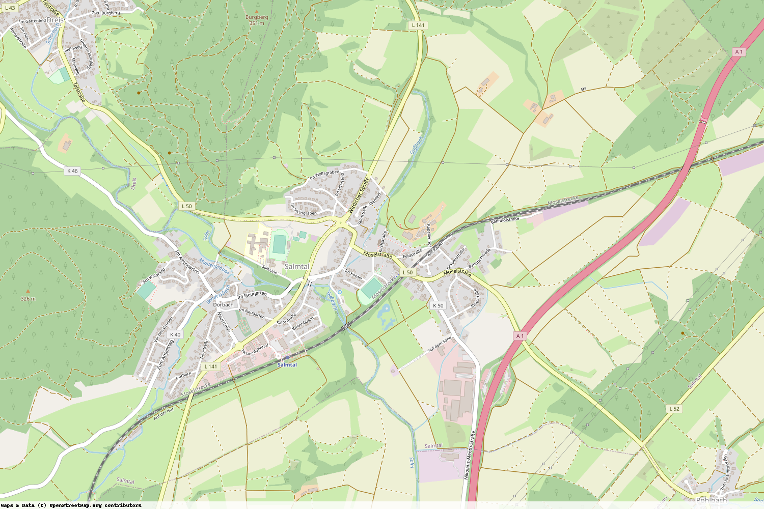 Ist gerade Stromausfall in Rheinland-Pfalz - Bernkastel-Wittlich - Salmtal?