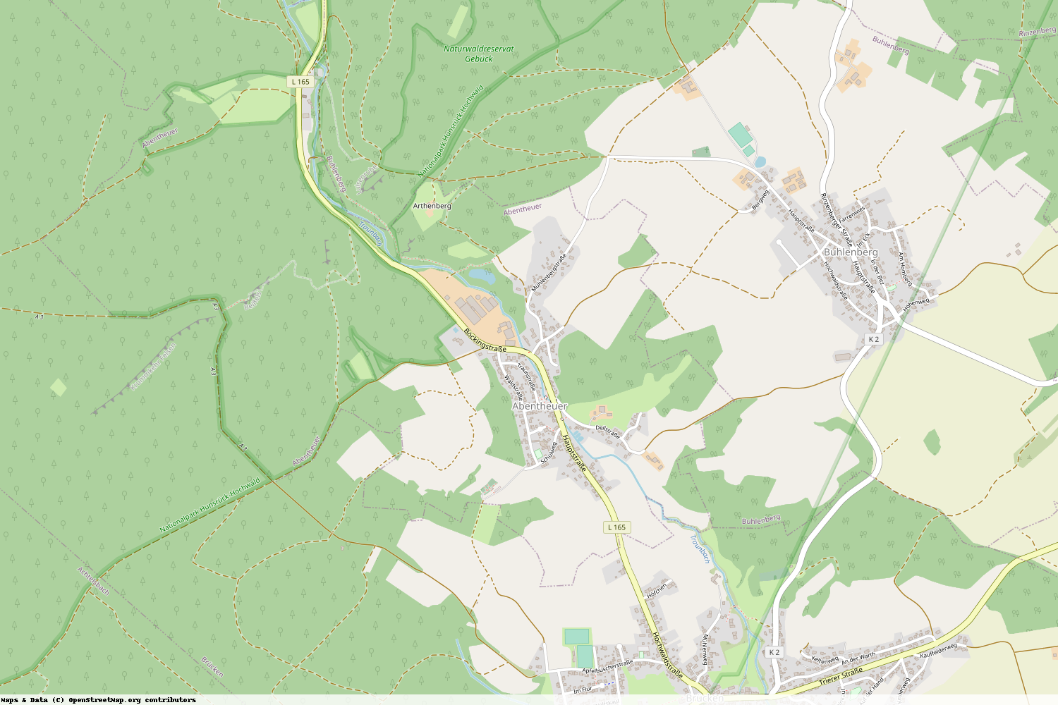 Ist gerade Stromausfall in Rheinland-Pfalz - Birkenfeld - Abentheuer?