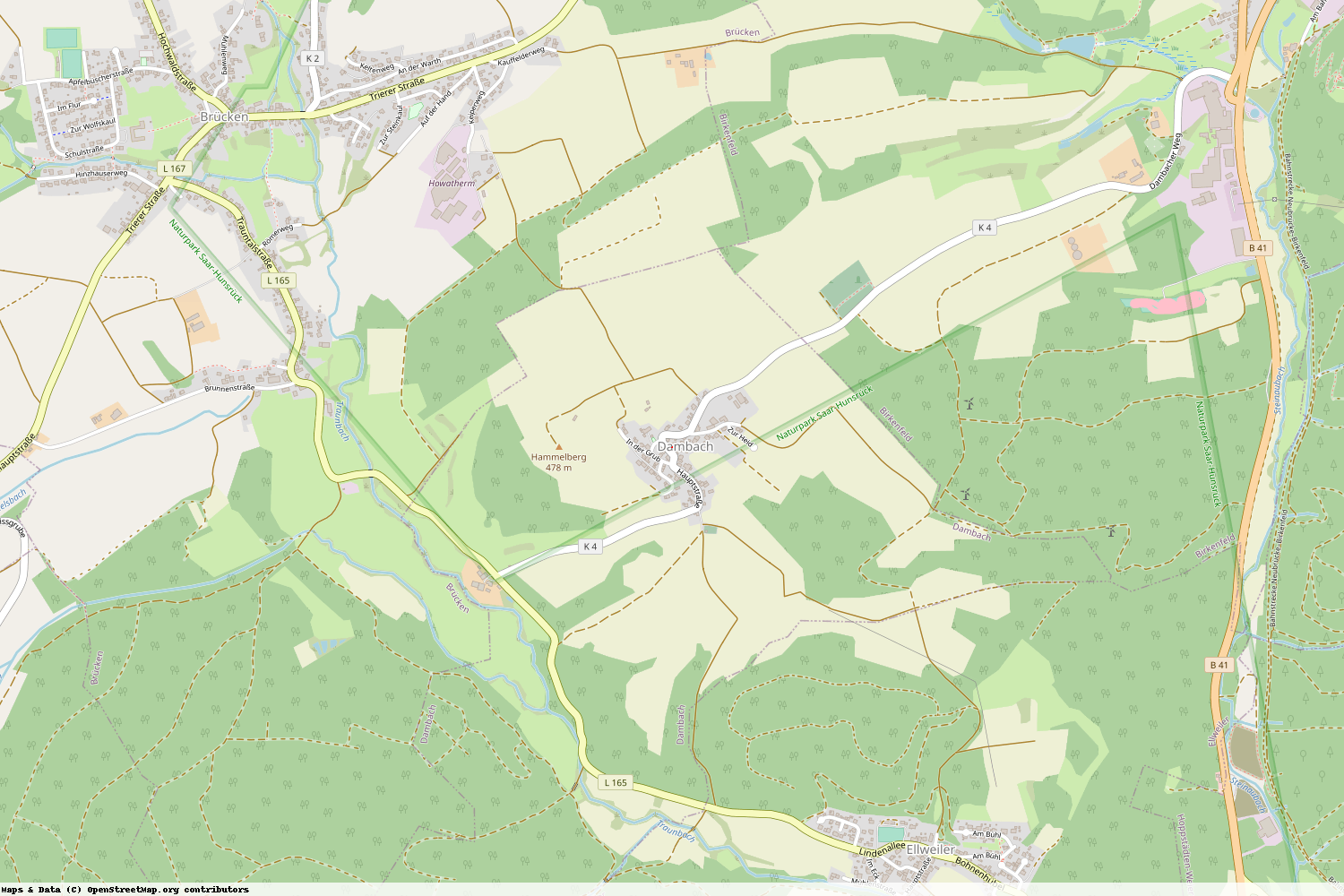 Ist gerade Stromausfall in Rheinland-Pfalz - Birkenfeld - Dambach?