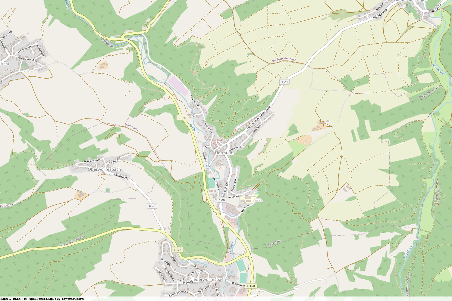Ist gerade Stromausfall in Rheinland-Pfalz - Birkenfeld - Herrstein?