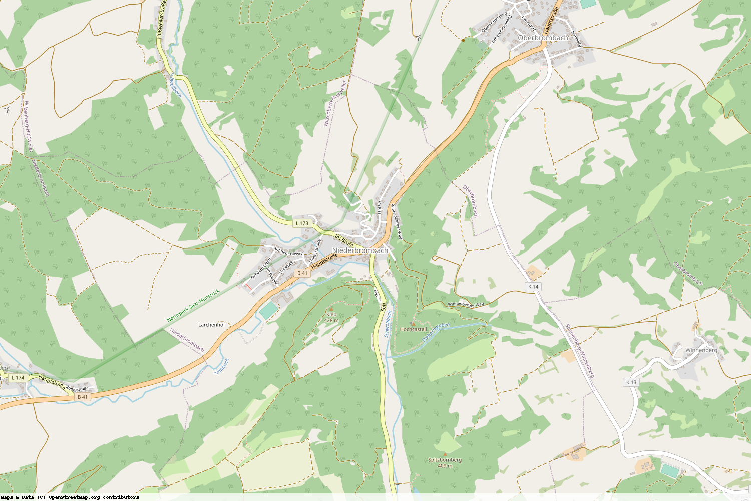 Ist gerade Stromausfall in Rheinland-Pfalz - Birkenfeld - Niederbrombach?