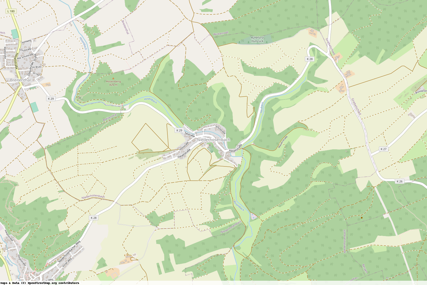 Ist gerade Stromausfall in Rheinland-Pfalz - Birkenfeld - Niederhosenbach?
