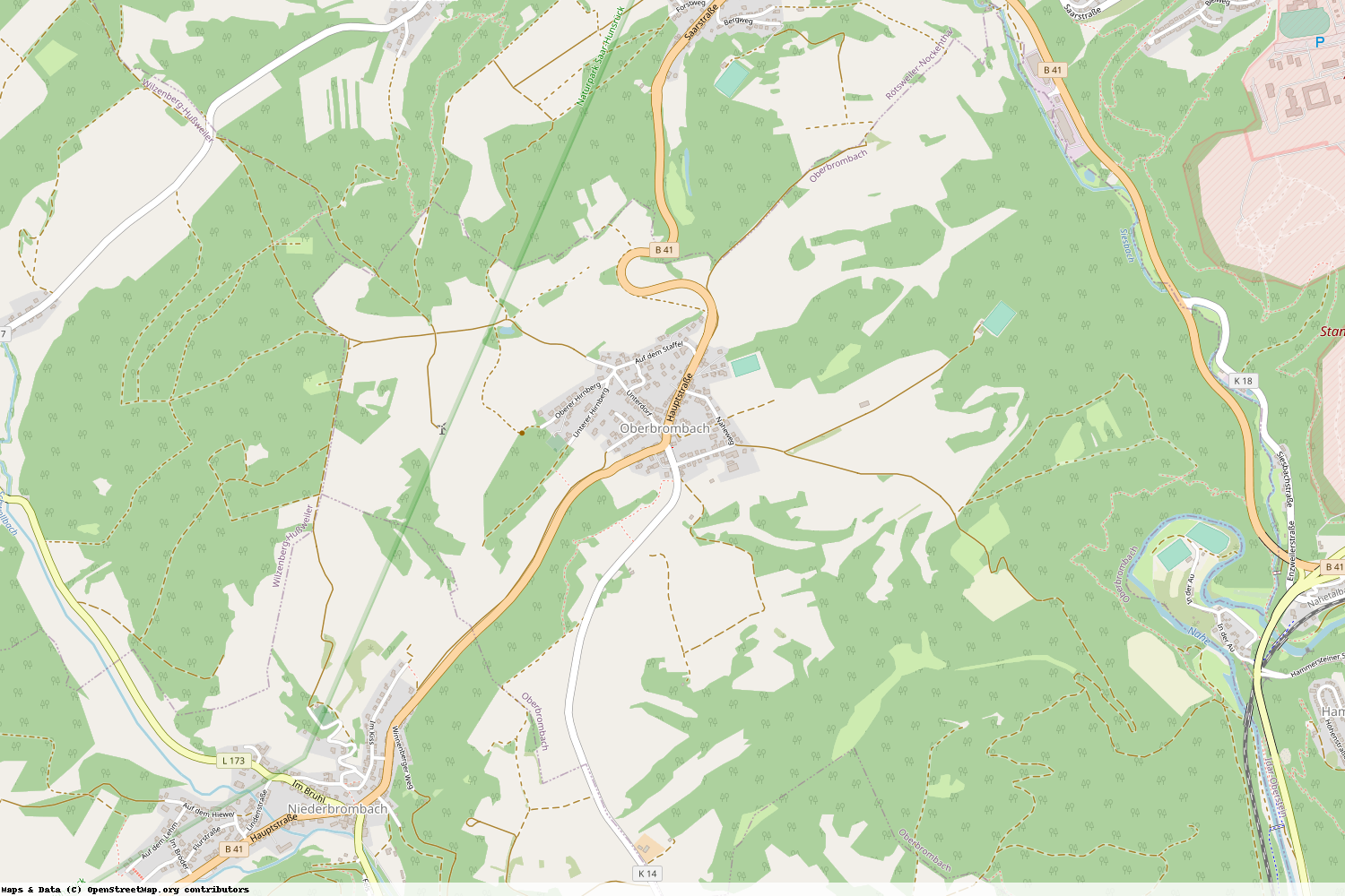 Ist gerade Stromausfall in Rheinland-Pfalz - Birkenfeld - Oberbrombach?