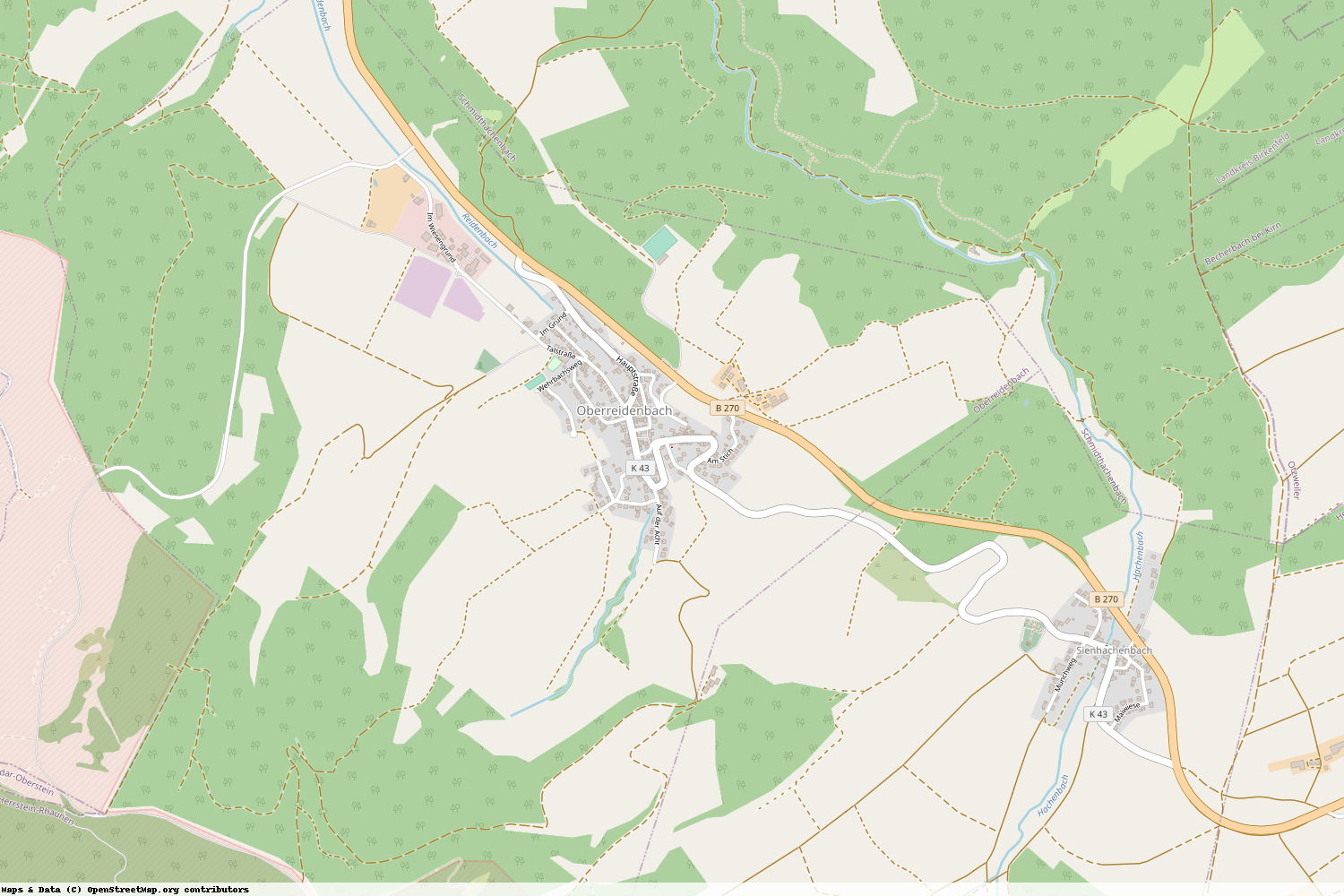 Ist gerade Stromausfall in Rheinland-Pfalz - Birkenfeld - Oberreidenbach?