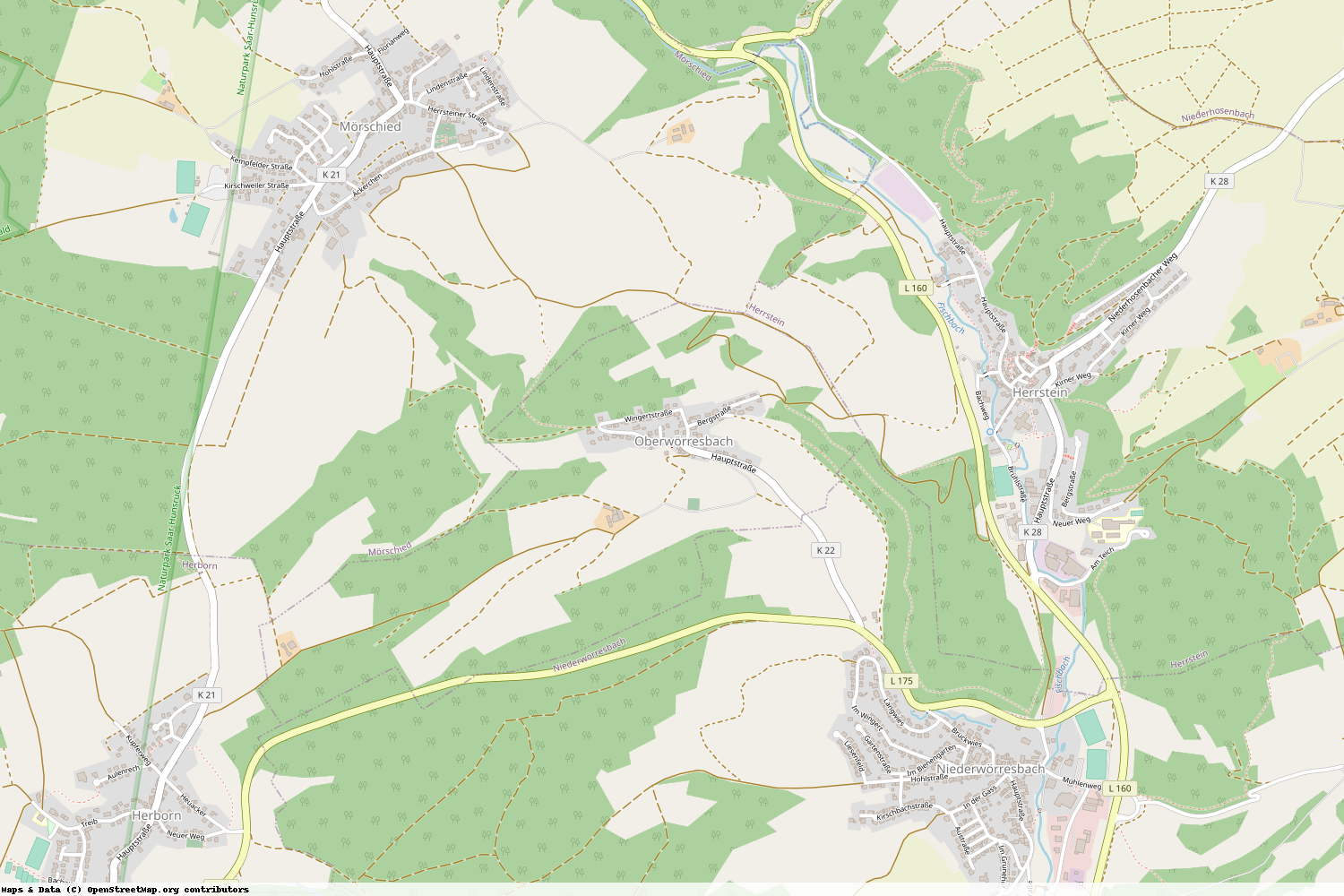 Ist gerade Stromausfall in Rheinland-Pfalz - Birkenfeld - Oberwörresbach?