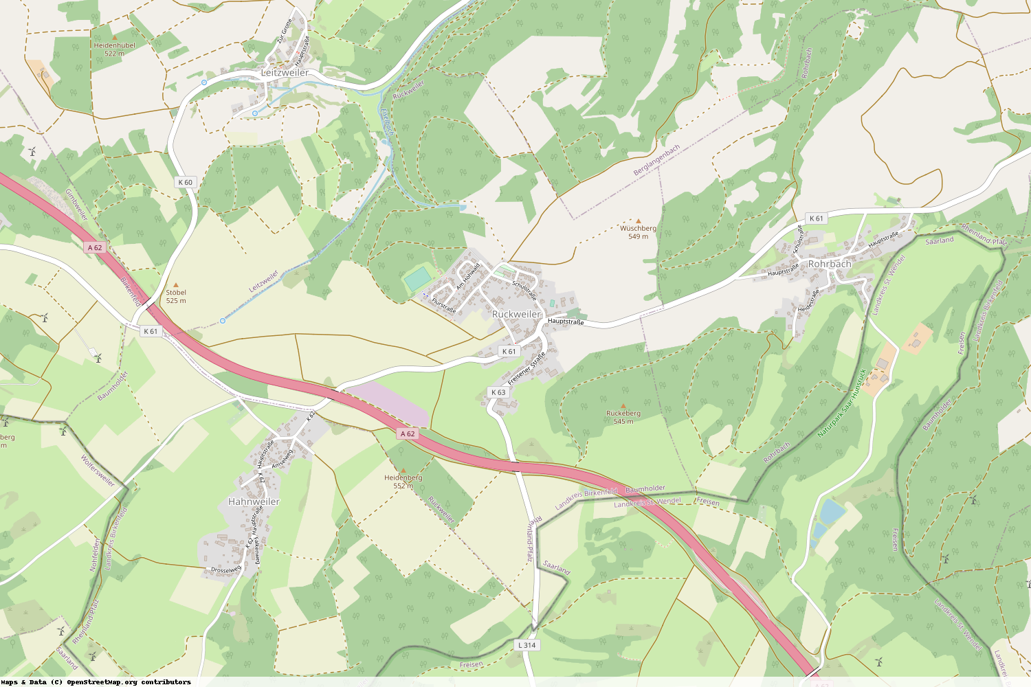 Ist gerade Stromausfall in Rheinland-Pfalz - Birkenfeld - Rückweiler?