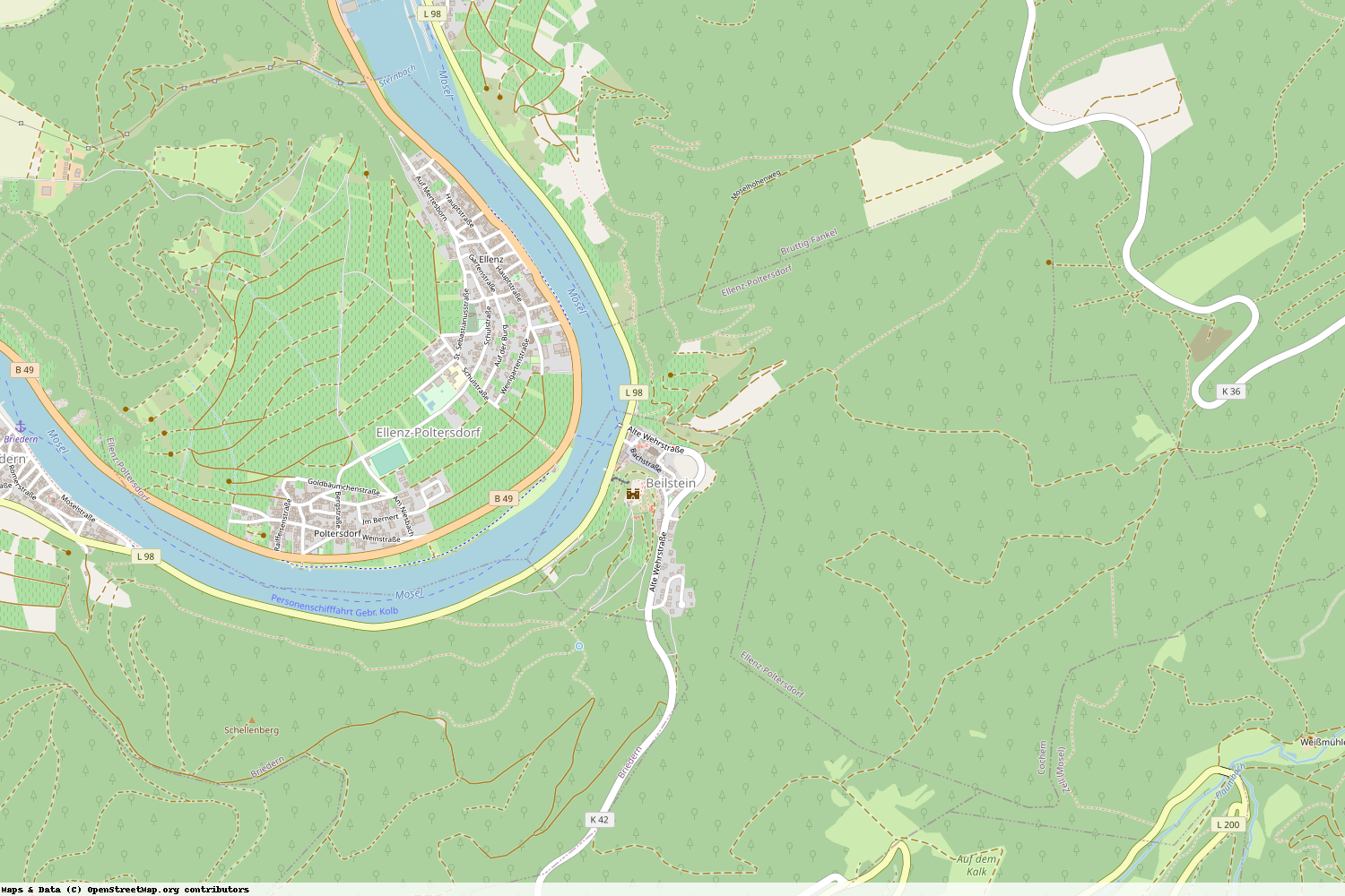 Ist gerade Stromausfall in Rheinland-Pfalz - Cochem-Zell - Beilstein?