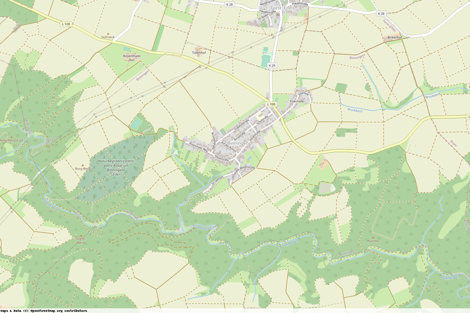 Ist gerade Stromausfall in Rheinland-Pfalz - Cochem-Zell - Binningen?