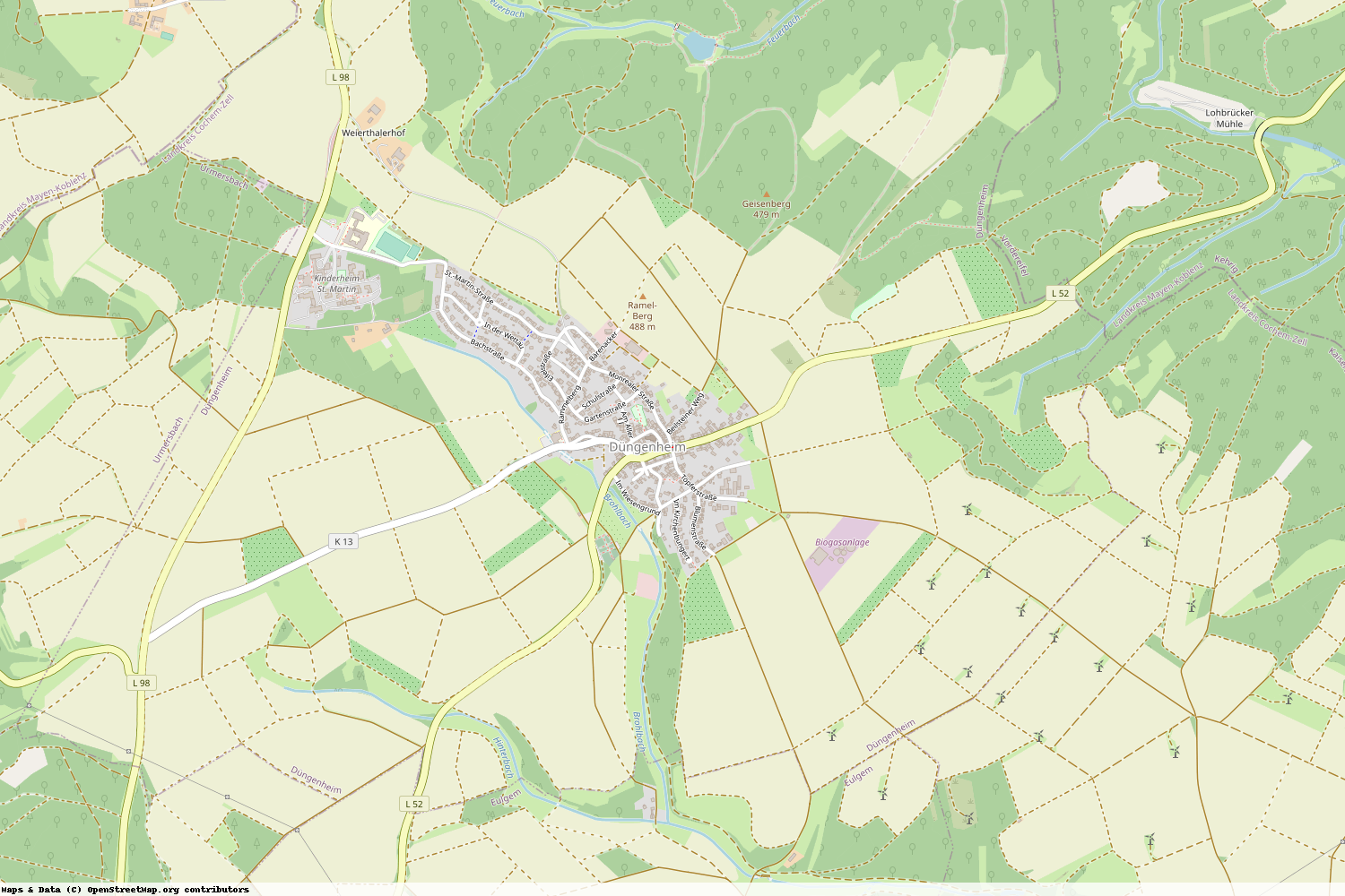 Ist gerade Stromausfall in Rheinland-Pfalz - Cochem-Zell - Düngenheim?
