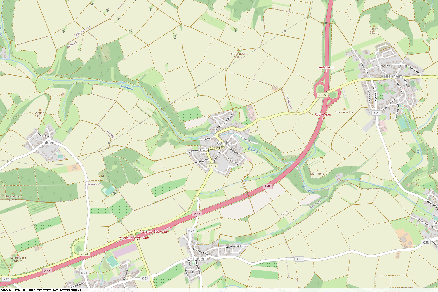 Ist gerade Stromausfall in Rheinland-Pfalz - Cochem-Zell - Gamlen?
