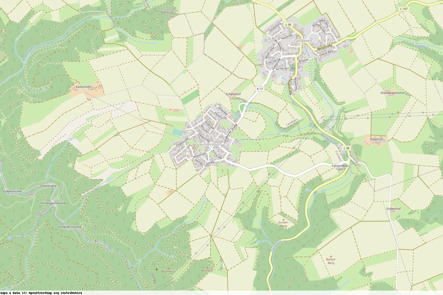 Ist gerade Stromausfall in Rheinland-Pfalz - Cochem-Zell - Greimersburg?