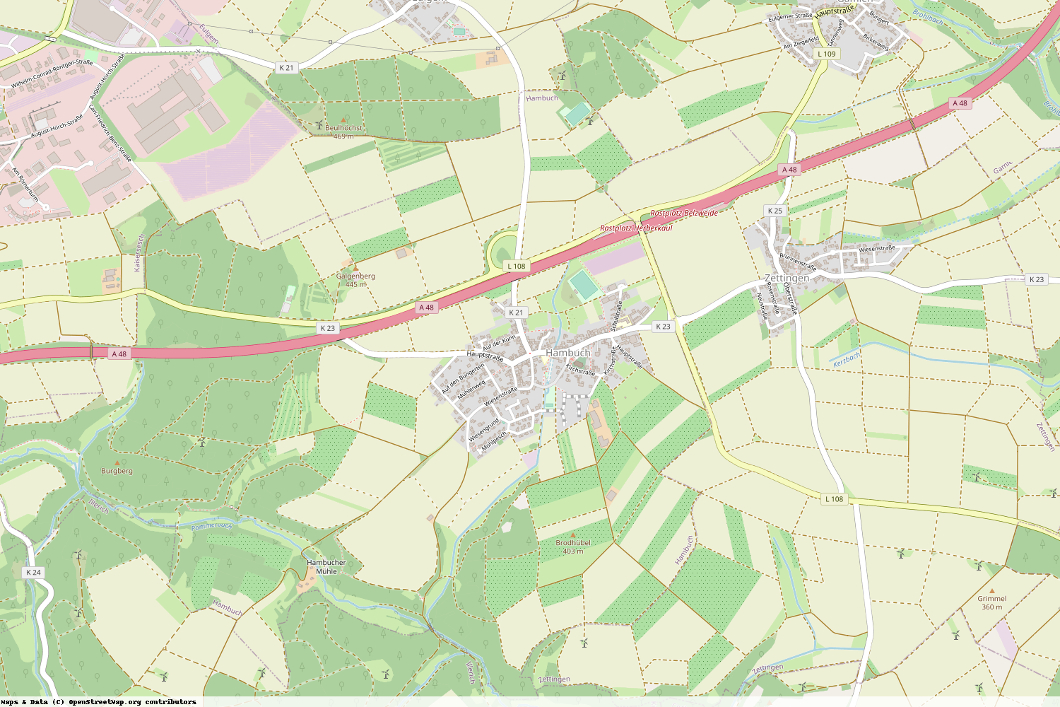 Ist gerade Stromausfall in Rheinland-Pfalz - Cochem-Zell - Hambuch?