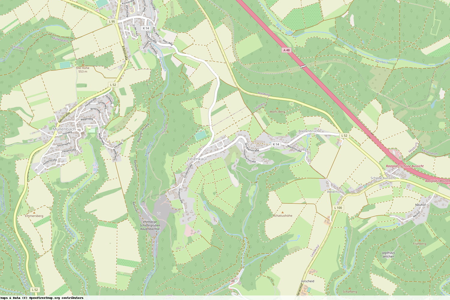 Ist gerade Stromausfall in Rheinland-Pfalz - Cochem-Zell - Leienkaul?