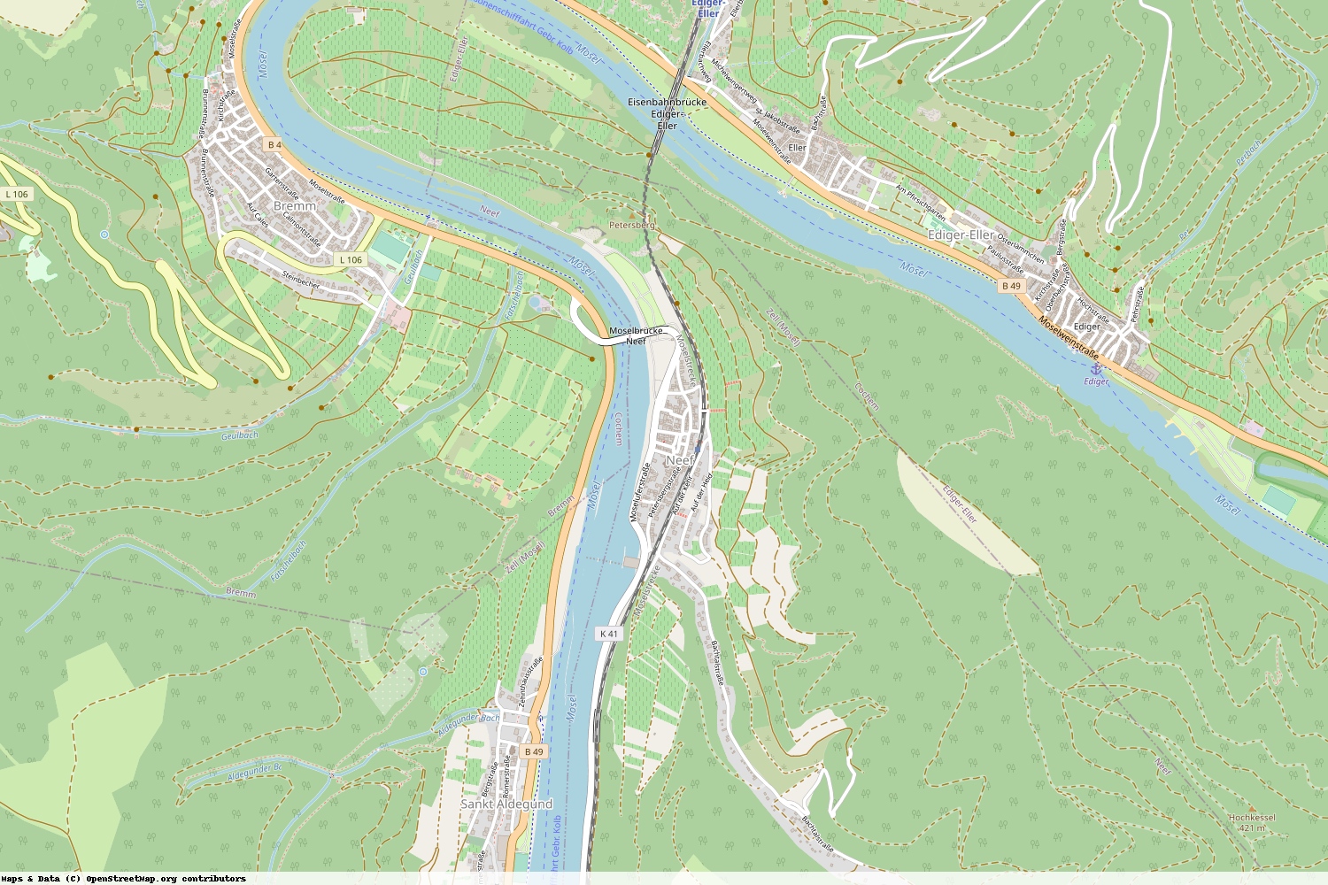 Ist gerade Stromausfall in Rheinland-Pfalz - Cochem-Zell - Neef?