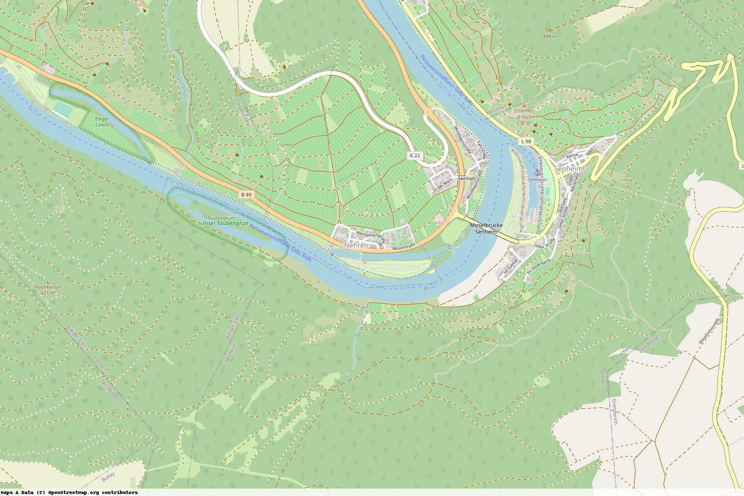 Ist gerade Stromausfall in Rheinland-Pfalz - Cochem-Zell - Nehren?