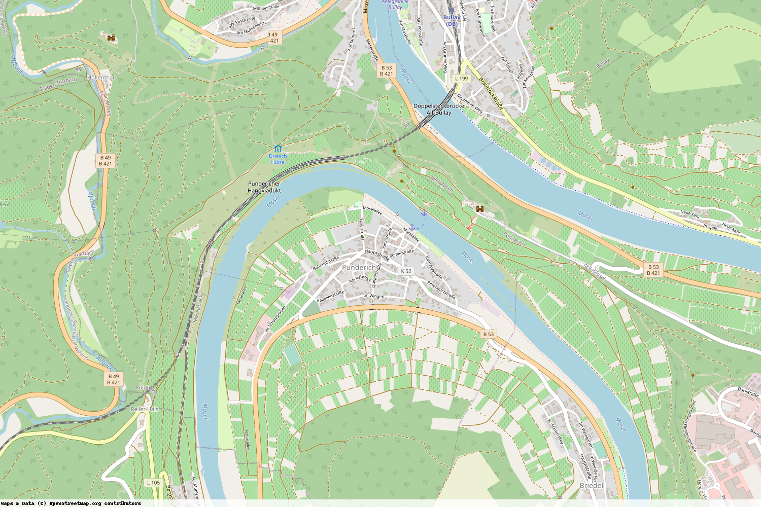 Ist gerade Stromausfall in Rheinland-Pfalz - Cochem-Zell - Pünderich?