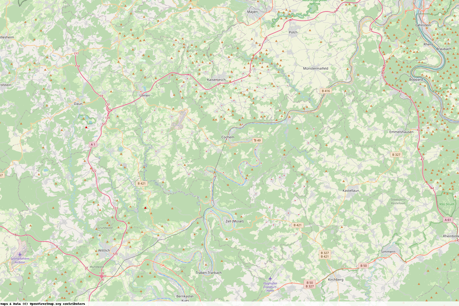 Ist gerade Stromausfall in Rheinland-Pfalz - Cochem-Zell?