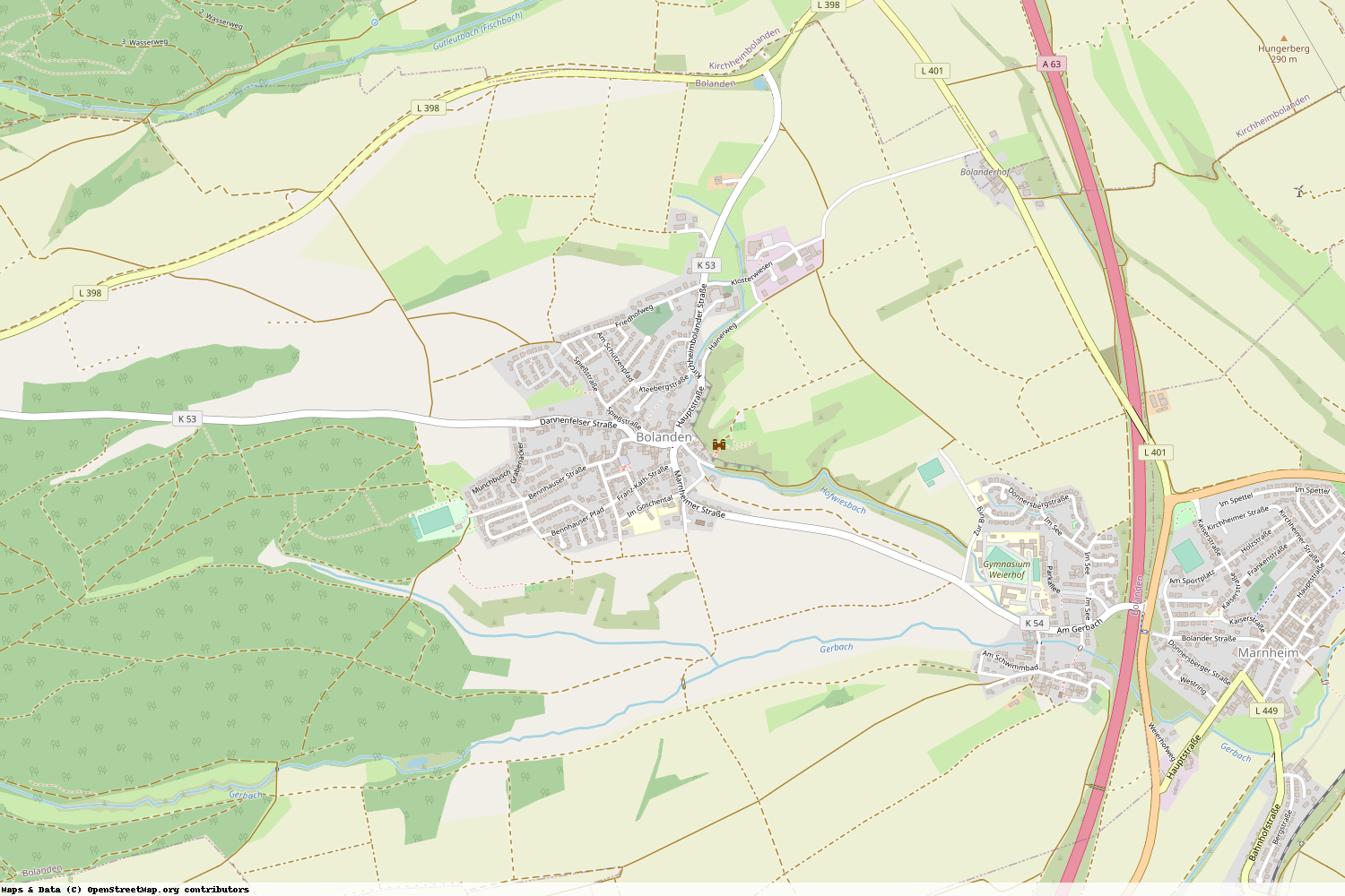 Ist gerade Stromausfall in Rheinland-Pfalz - Donnersbergkreis - Bolanden?