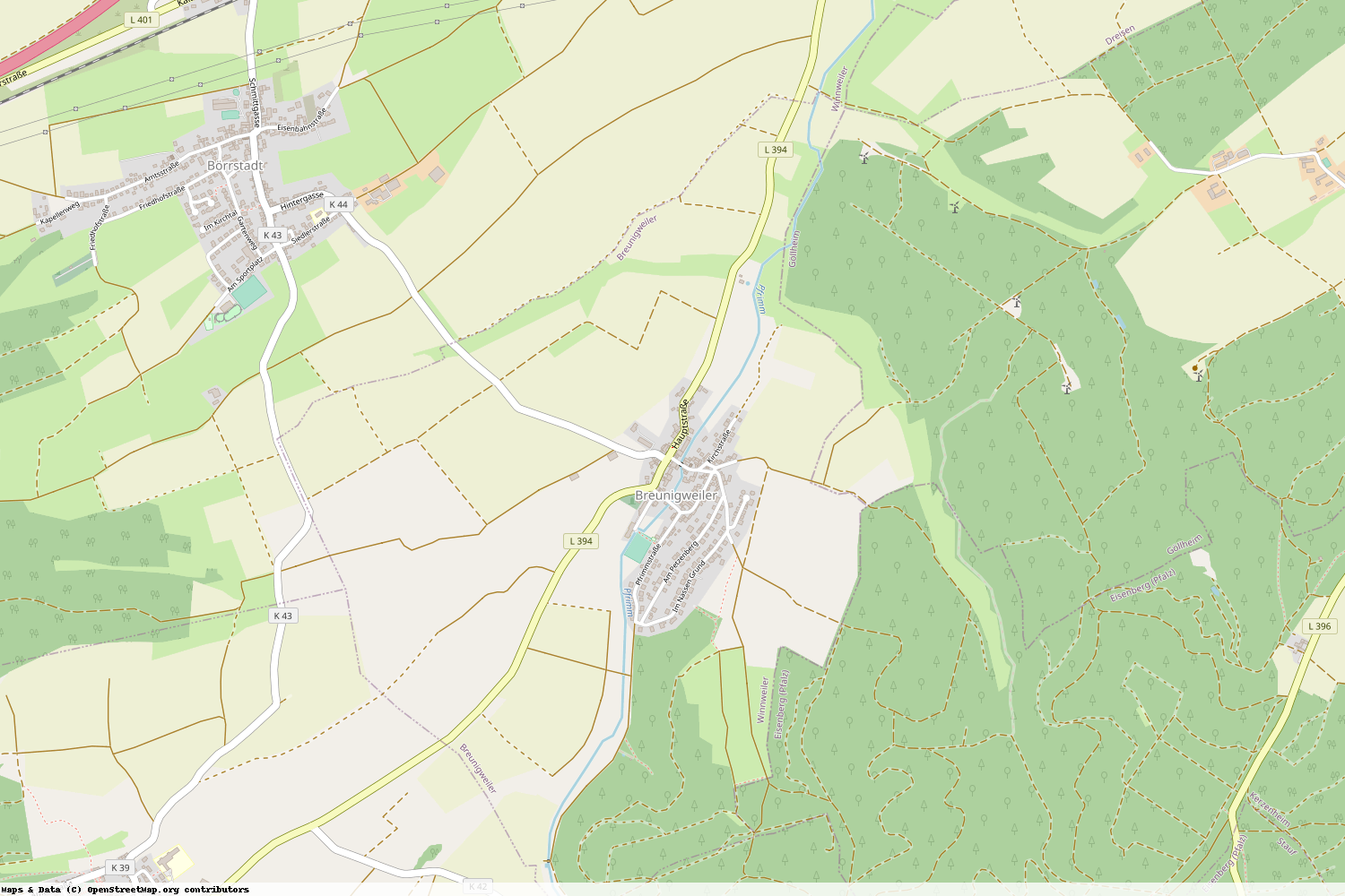 Ist gerade Stromausfall in Rheinland-Pfalz - Donnersbergkreis - Breunigweiler?
