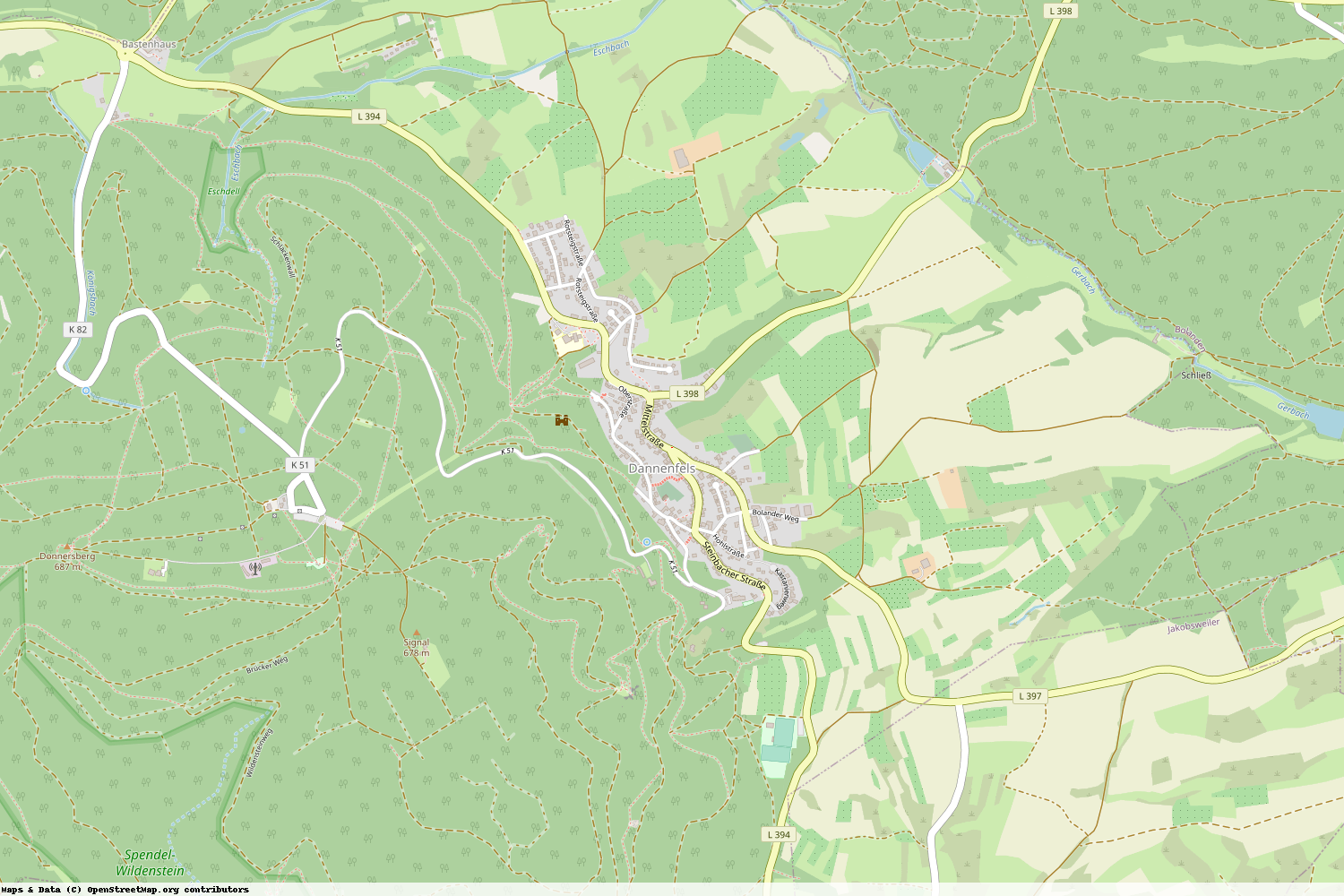 Ist gerade Stromausfall in Rheinland-Pfalz - Donnersbergkreis - Dannenfels?