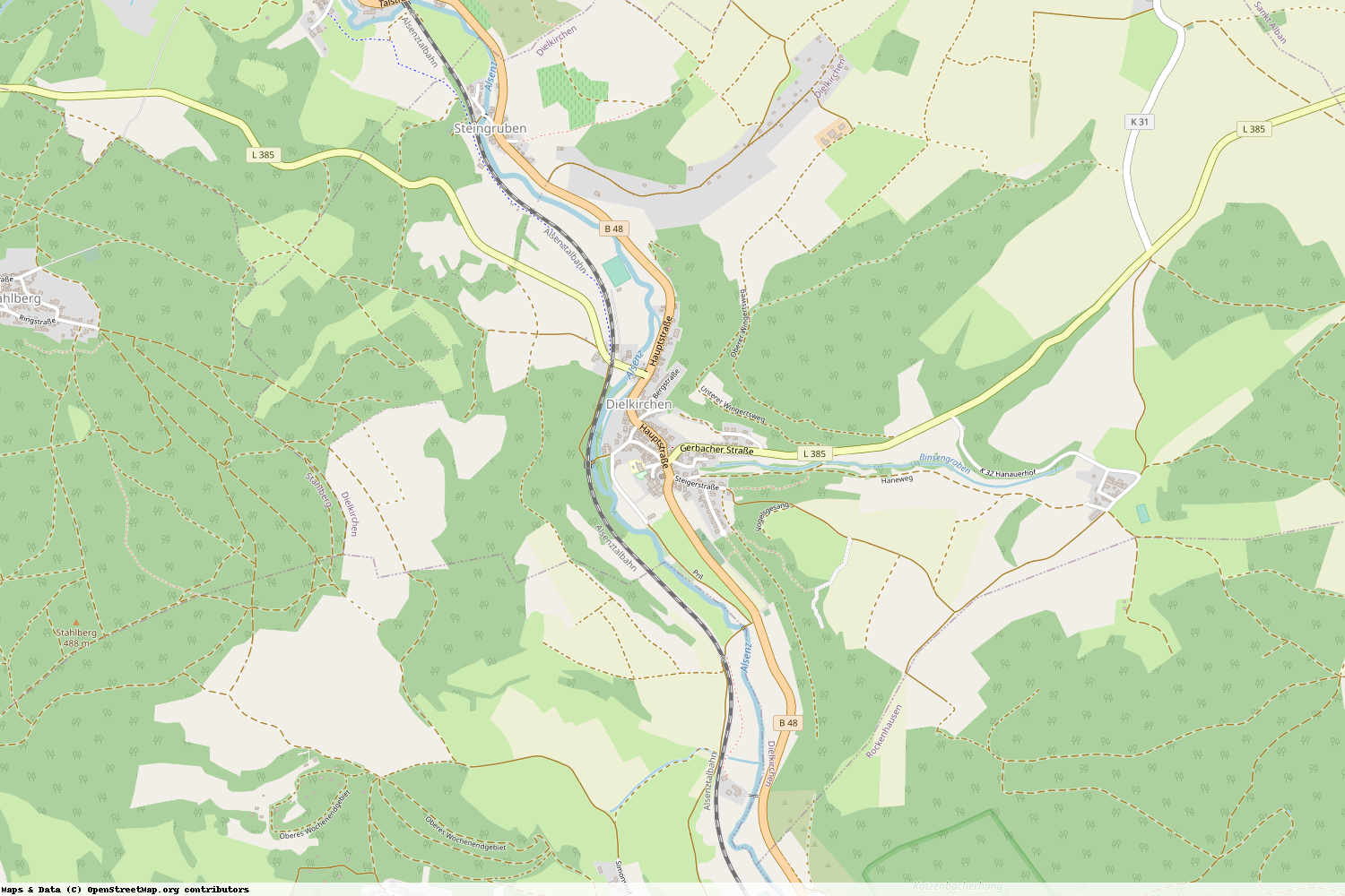 Ist gerade Stromausfall in Rheinland-Pfalz - Donnersbergkreis - Dielkirchen?