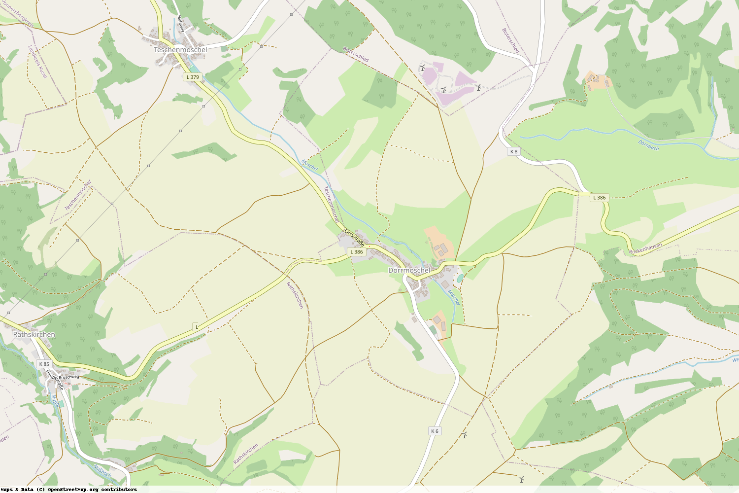 Ist gerade Stromausfall in Rheinland-Pfalz - Donnersbergkreis - Dörrmoschel?