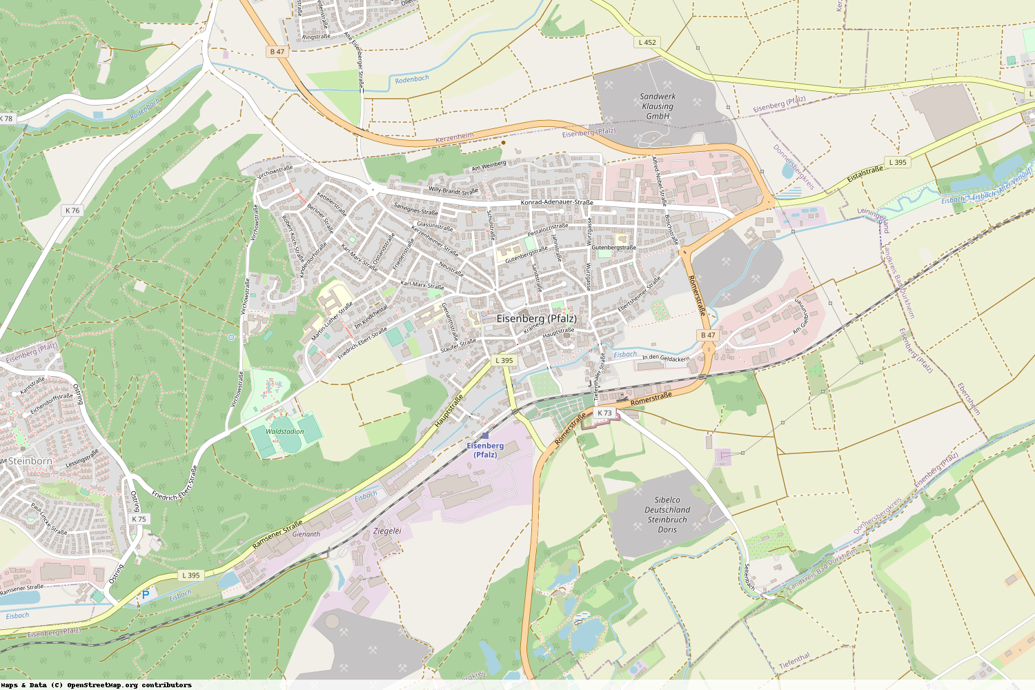 Ist gerade Stromausfall in Rheinland-Pfalz - Donnersbergkreis - Eisenberg (Pfalz)?