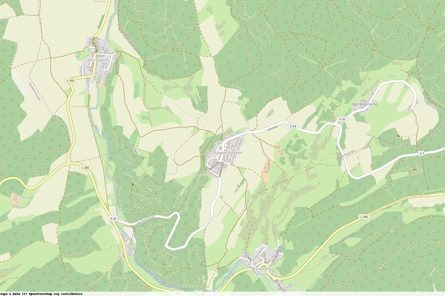 Ist gerade Stromausfall in Rheinland-Pfalz - Donnersbergkreis - Ruppertsecken?