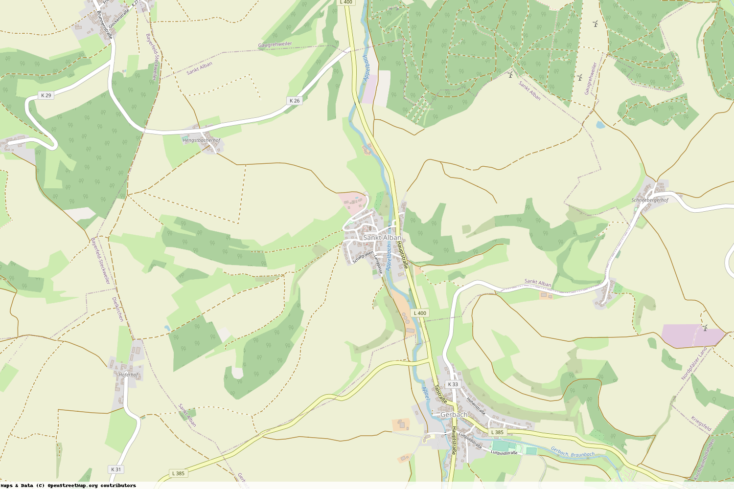 Ist gerade Stromausfall in Rheinland-Pfalz - Donnersbergkreis - Sankt Alban?