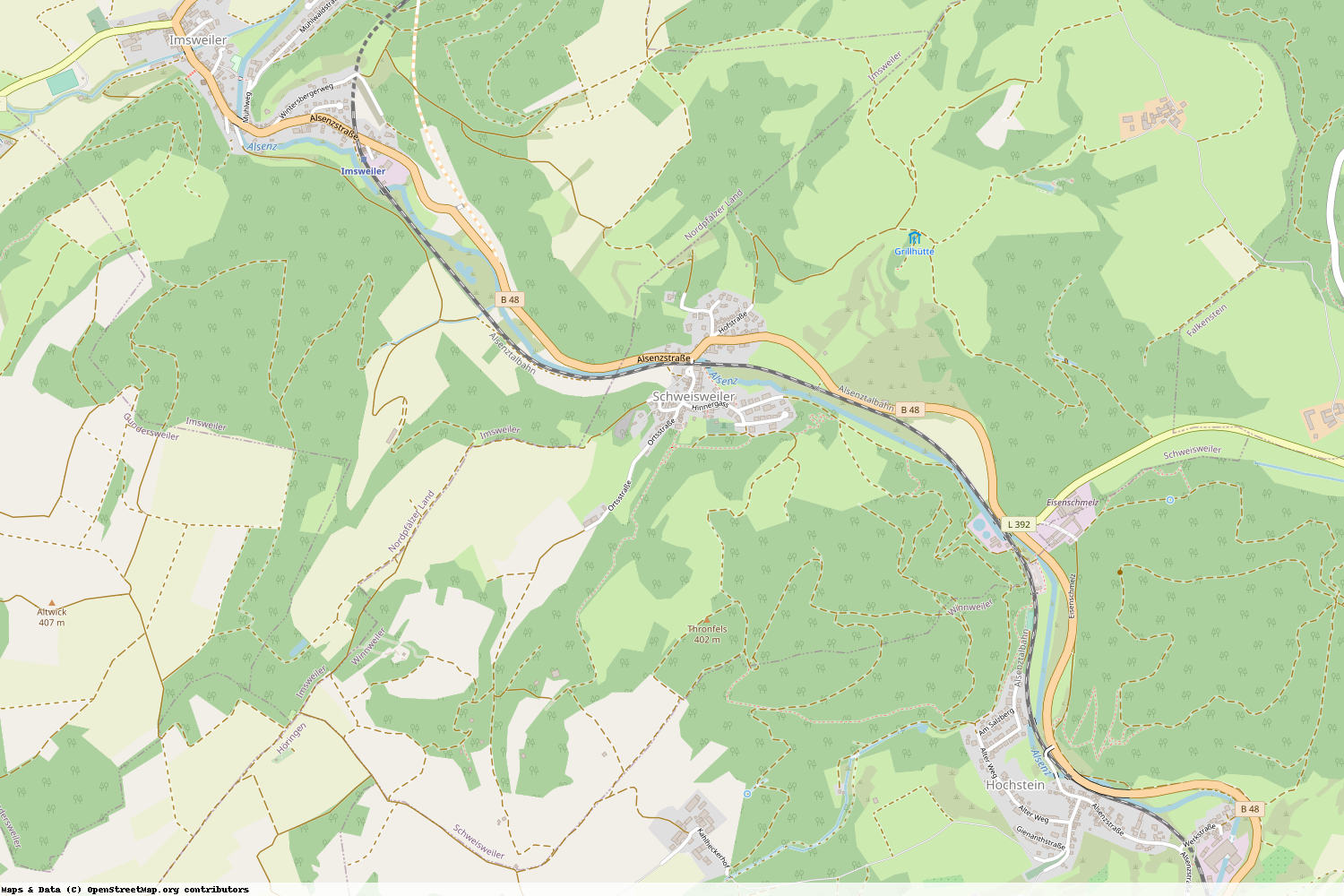 Ist gerade Stromausfall in Rheinland-Pfalz - Donnersbergkreis - Schweisweiler?