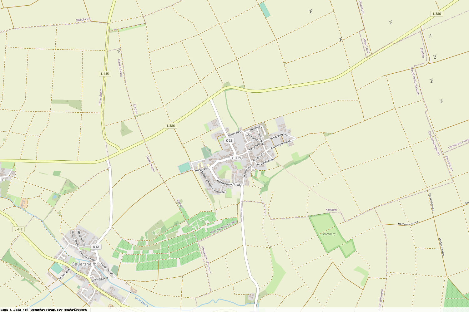 Ist gerade Stromausfall in Rheinland-Pfalz - Donnersbergkreis - Stetten?