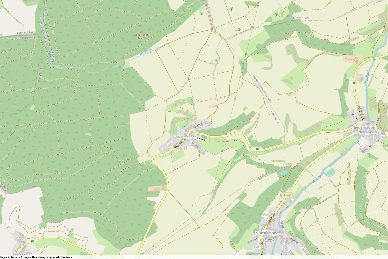 Ist gerade Stromausfall in Rheinland-Pfalz - Donnersbergkreis - Winterborn?