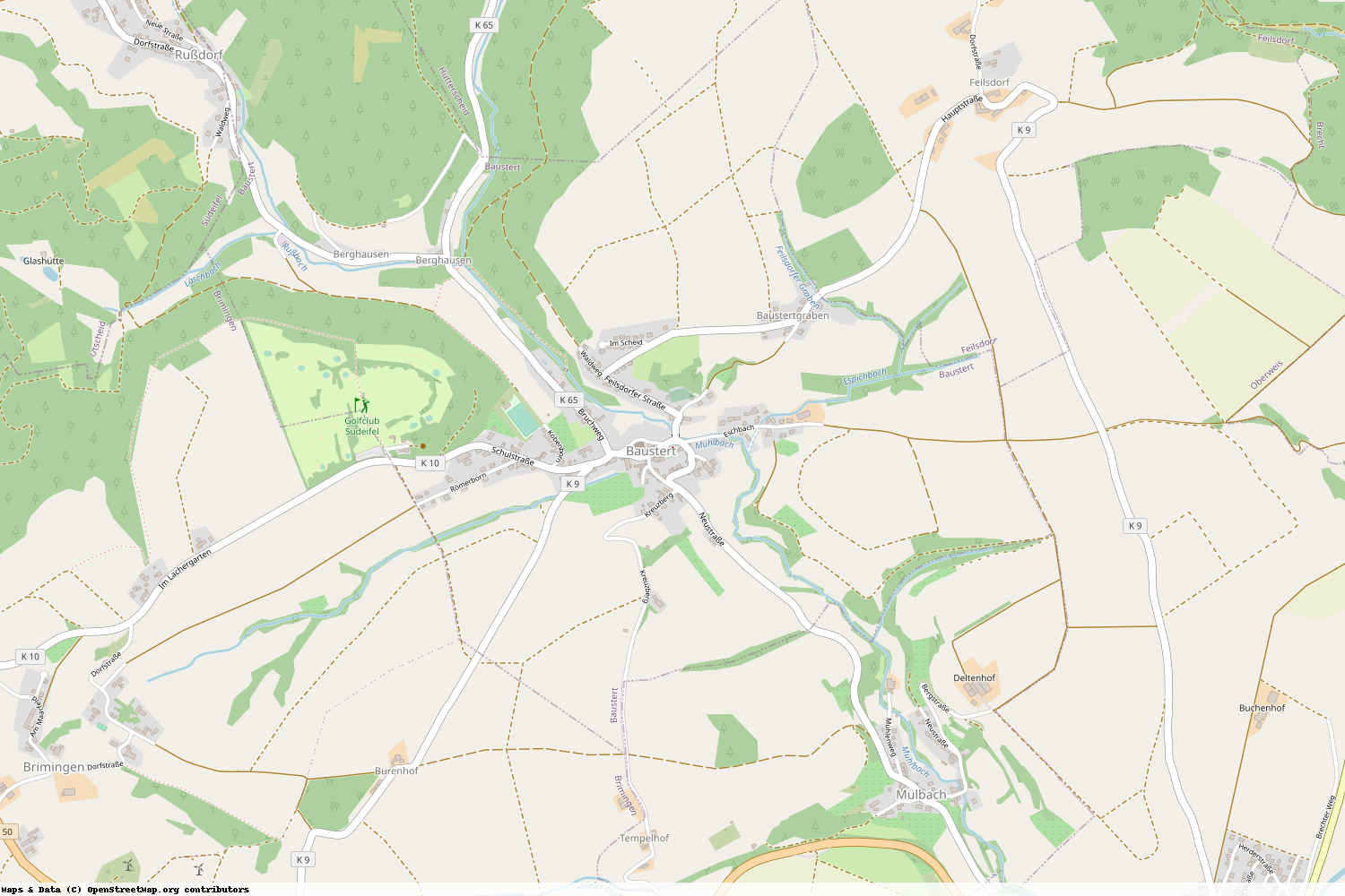Ist gerade Stromausfall in Rheinland-Pfalz - Eifelkreis Bitburg-Prüm - Baustert?