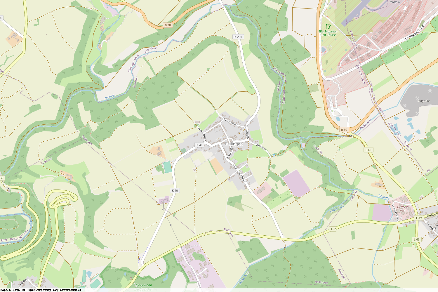 Ist gerade Stromausfall in Rheinland-Pfalz - Eifelkreis Bitburg-Prüm - Beilingen?